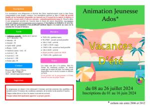 thumbnail of Programme ADOS Juillet 2024