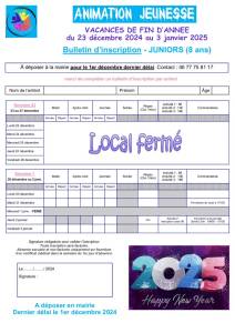 thumbnail of Bulletin Inscription JUNIORS Fin d’Année 2024